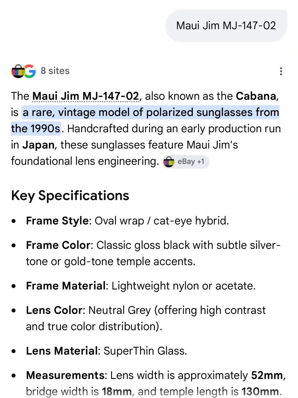 Maui Jim i’m selling